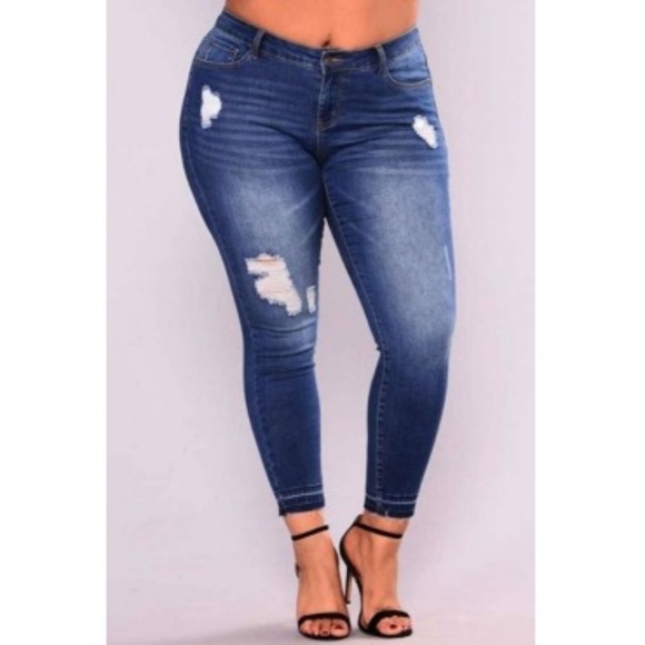FLcraftyGirl Denim - 💙HOST PICK💙 Plus Size Distressed Jeans